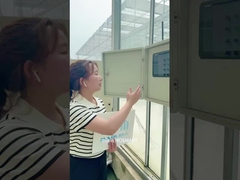 GPRS Dan 433M Stasiun Cuaca Rumah Kaca Nirkabel Lokal Sistem Kontrol Cerdas