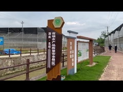 Sepanjang Tahun Rumah Kaca Ternak Dom Otomatis Rumah Kaca Terowongan Multispan Modular