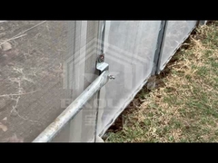 Aluminium Alloy Greenhouse Rolling Tables Bergulir Tinggi 150mm