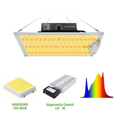 इंडोर प्लांट्स के लिए हॉर्टिकल्चर 100w एलईडी ग्रो लाइट्स 160lm/W