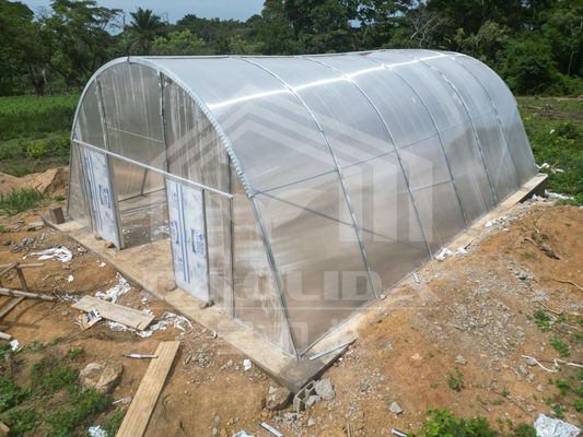 Temperature-Controlled Drying Greenhouse with PC Board for Vegetables, Herbs, and More
